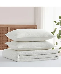 Levtex Eyelet Embroidered 3-Pc. Quilt Set, King/California King