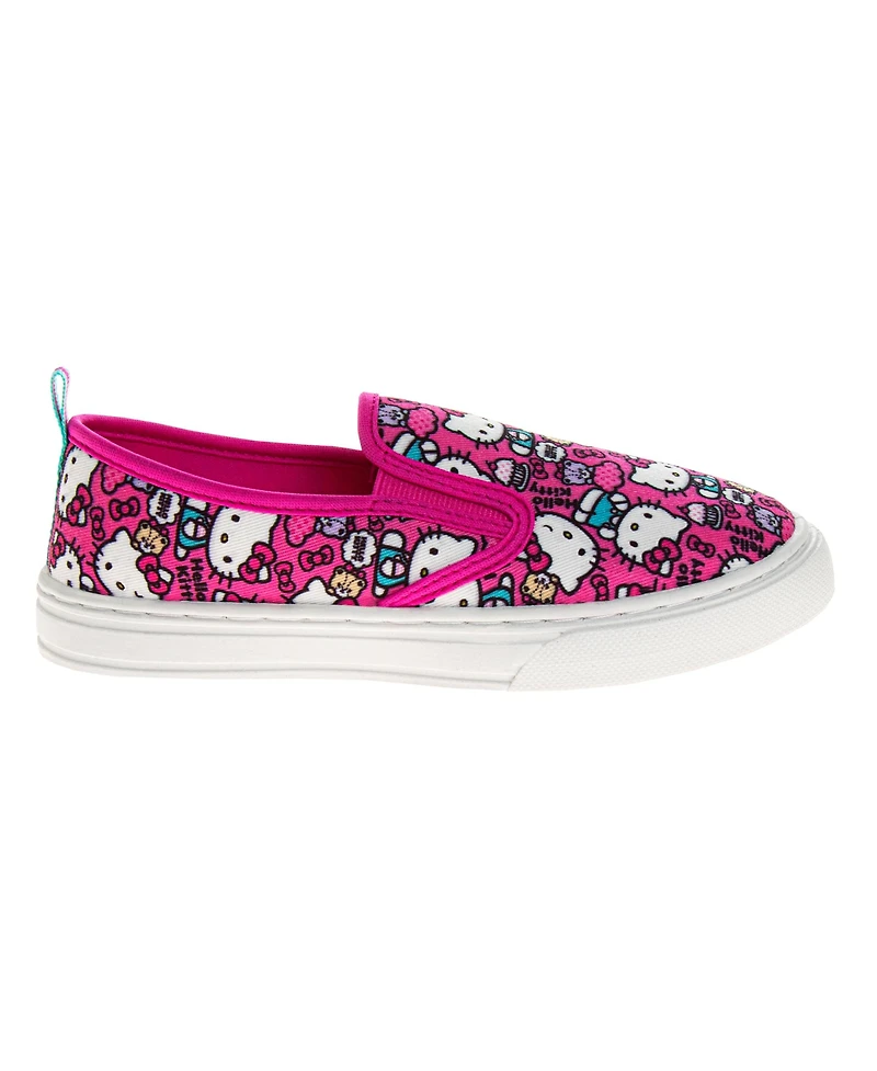 Hello Kitty Little and Big Girls Canvas Sneakers
