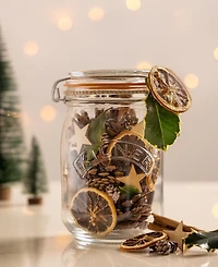 Kilner Set of 4 Round Clip Top Jars