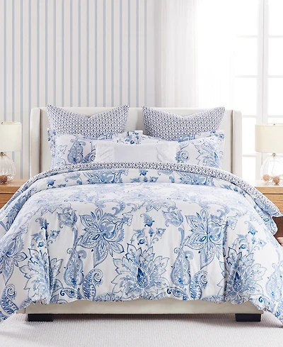 Levtex Bennett Reversible 3-Pc. Duvet Cover Set, Full/Queen