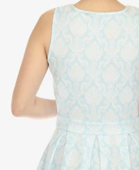 Women's Fit and Flare Knee Length Dress