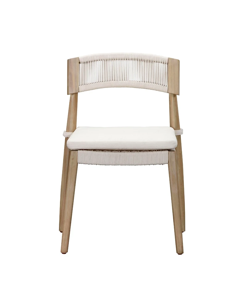 Tov Furniture 2 Pcs Outdoor Dining Chair