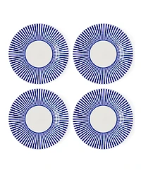 Spode Blue Italian Steccato 16 Pc. Dinnerware Set, Service for 4
