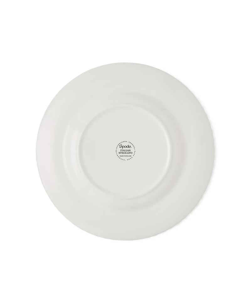 Spode Blue Italian Steccato Narrow Stripe Side Plates, Set of 4