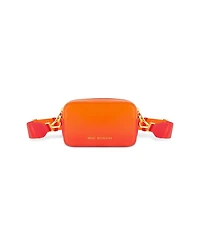 Ombre Leather Crossbody Camera Bag