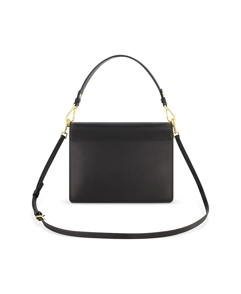 Classic Leather Medium Shoulder Bag