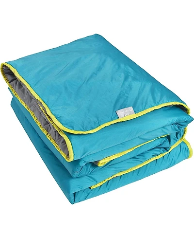 Lightspeed Outdoors Sundown Camp Quilt, Teal, 1