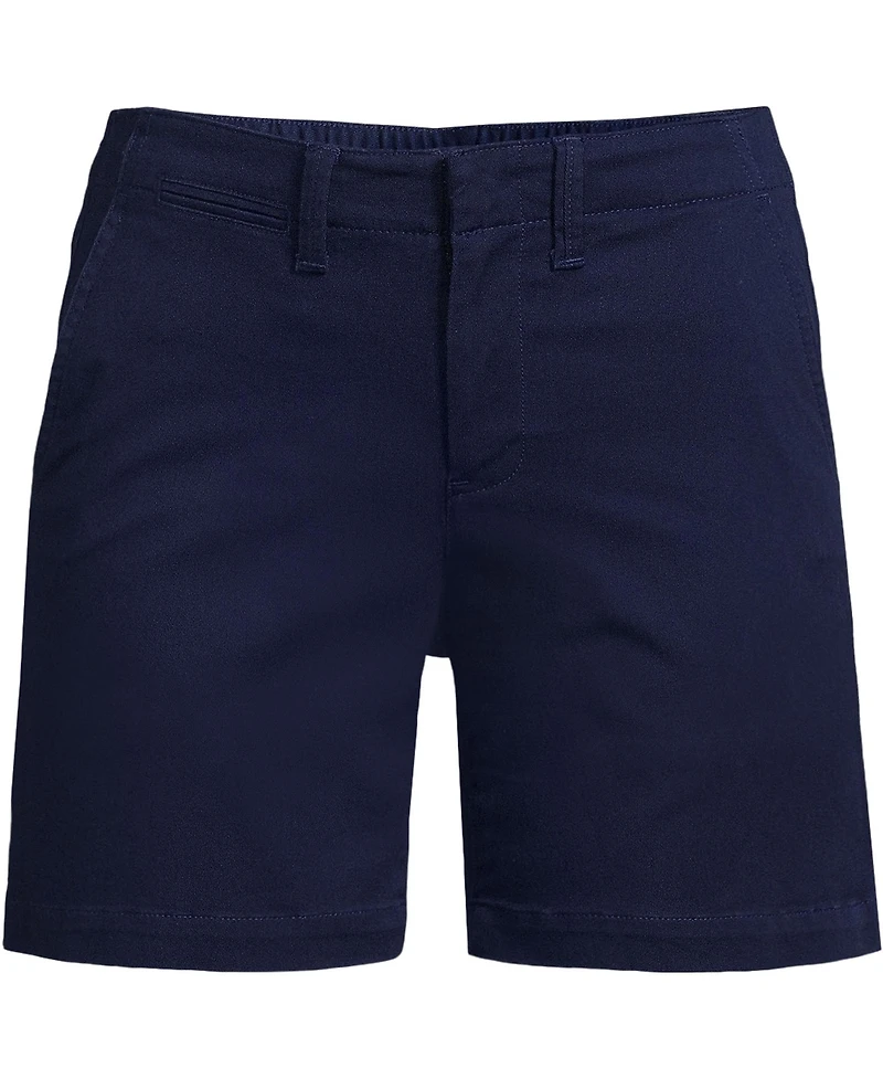 Lands' End Women's Classic 7" Chino Shorts