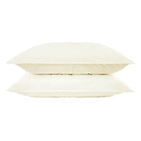 French Linen Quilted Sham Set - Standard