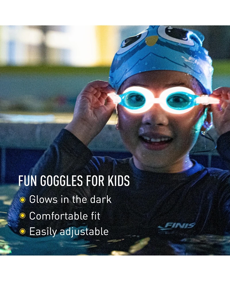 Finis FlowGlows Kids Swim Goggles
