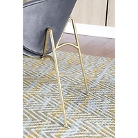 Streamdale Furniture Velvet Dining Chairs with Gold Metal Legs (6 Colors)