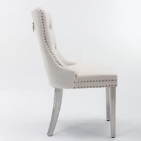 Streamdale Contemporary Velvet Dining Chairs