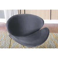 Streamdale Furniture Velvet Dining Chairs with Gold Metal Legs (6 Colors)