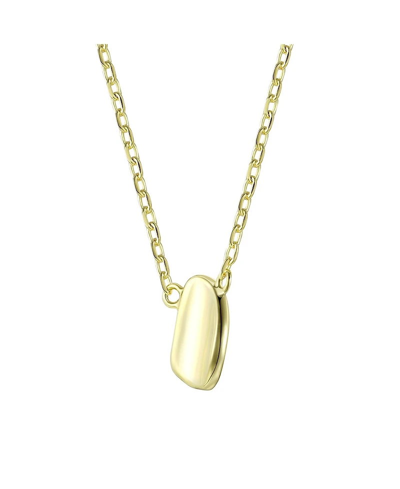 GiGiGirl 14K Gold Plated Assymetrical Necklace for Kids/Teens