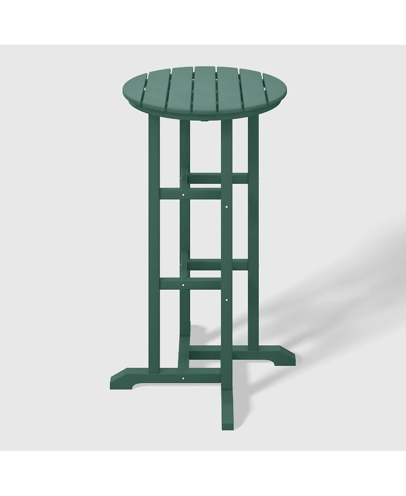 42" Counter Height Round Outdoor Patio Bistro Bar Table