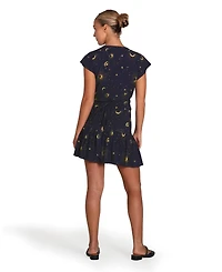 Belle & Bloom Women's Love Shack Mini Wrap Dress