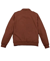 Members Only Men's Soft Suede Leather Iconic Jacket