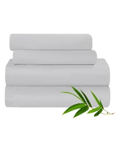 Superior Rayon From Bamboo 300 Thread Count Solid Deep Pocket Bed Sheet Set