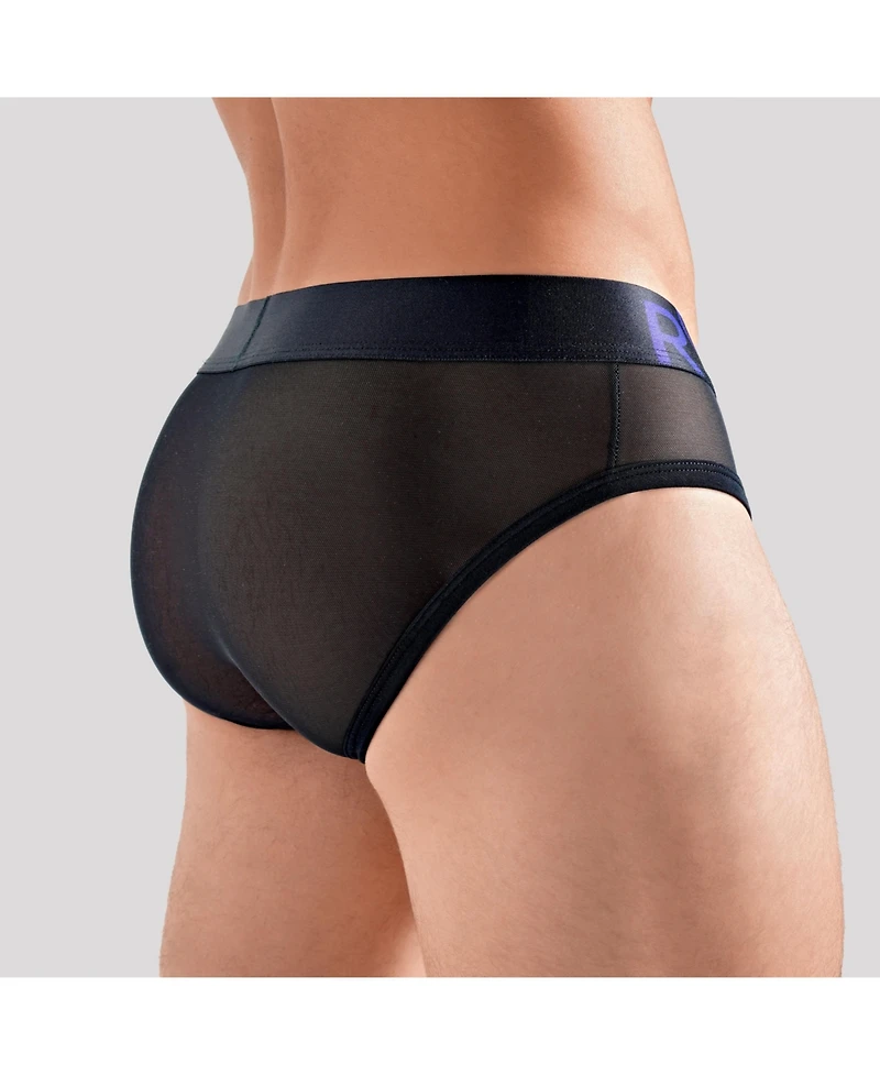Rounderbum Men's Transparent Pride Package Brief