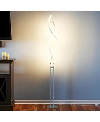 Embrace 60" Led Spiral 2-in-1 Floor or Table Lamp