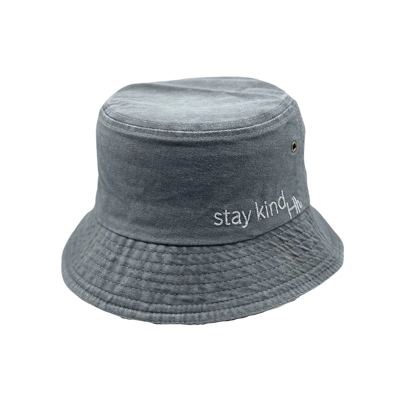 Denim Bucket Hat - Grey Wash