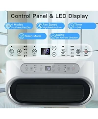 Vebreda 12000 Btu(Ashrae) Portable Air Conditioner with Smart App Control