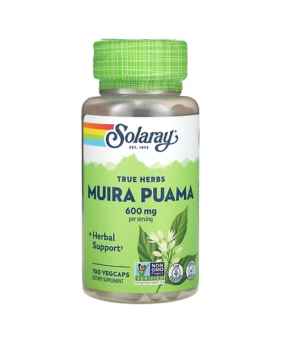 Solaray Muira Puama - 300 mg - 100 Capsules