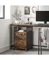 Slickblue Lockable File Cabinet for Secure Document Storage