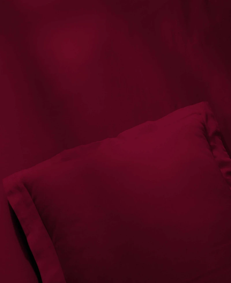 Superior Egyptian Cotton 400 Thread Count Solid Luxury Duvet Cover Set