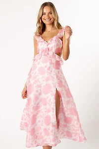 Petal and Pup Women's Rori Ruffle Maxi Dress