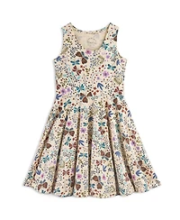 Mightly Girls Fair Trade Organic Cotton Print Sleeveless Twirl Dress