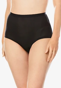 Comfort Choice Plus Full Coverage Nylon Brief 5-Pack