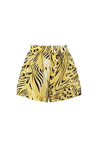 Nocturne Women's High Waist Printed Shorts