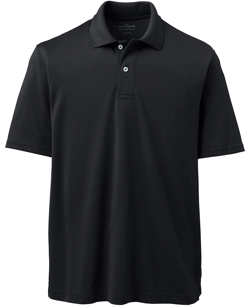 Lands' End Men's Short Sleeve Polyester Polo