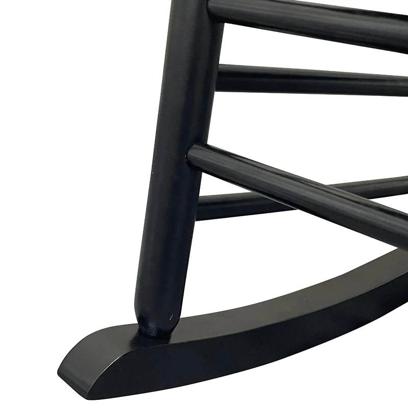 Streamdale Balcony Porch Adult Rocking Chair - Black