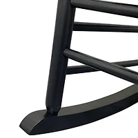 Streamdale Balcony Porch Adult Rocking Chair - Black