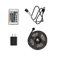 Wall Mounted Floating 65" Tv Stand With 16 Color Leds