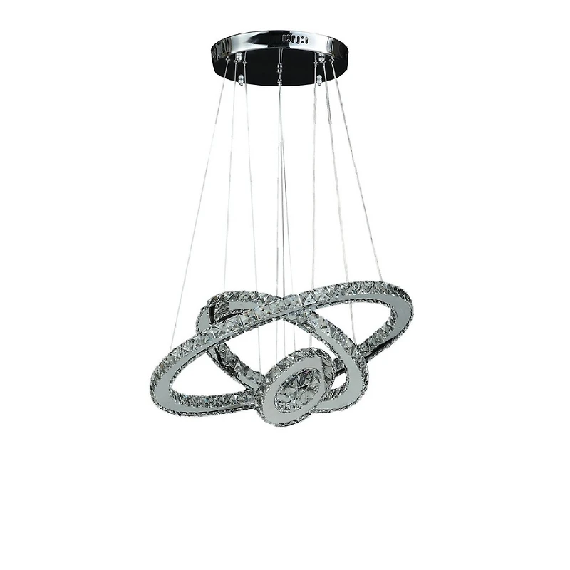 Streamdale Adjustable Eira Small Crystal Led Chandelier