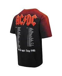 Freeze Max Men's Black Ac/Dc Fly on the Wall Tour Loose T-Shirt
