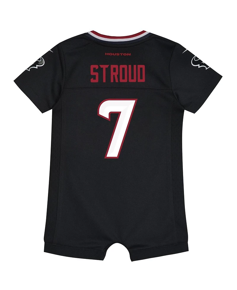 Nike Newborn Infant C.j. Stroud Navy Houston Texans Game Romper Jersey