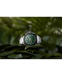 Tommy Hilfiger Men's Multifunction Silver-Tone Stainless Steel Watch 44mm