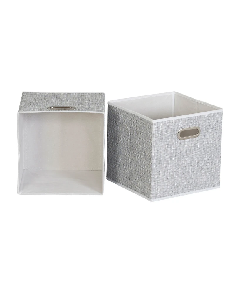 Household Essentials Fabric Storage Bins 6 Piece Set