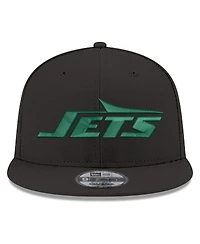 New Era Men's Black New York Jets Standard 9FIFTY Snapback Hat