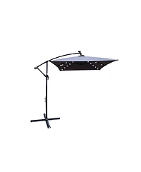 Streamdale Solar Powered Led Patio Umbrella, 8 Ribs
