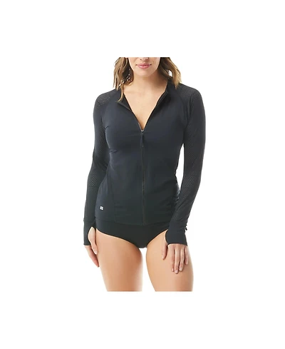 Beach House Sport Ava Zip Front Rash Guard