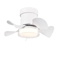 Streamdale 21" Ceiling Fan with Remote Control & Light