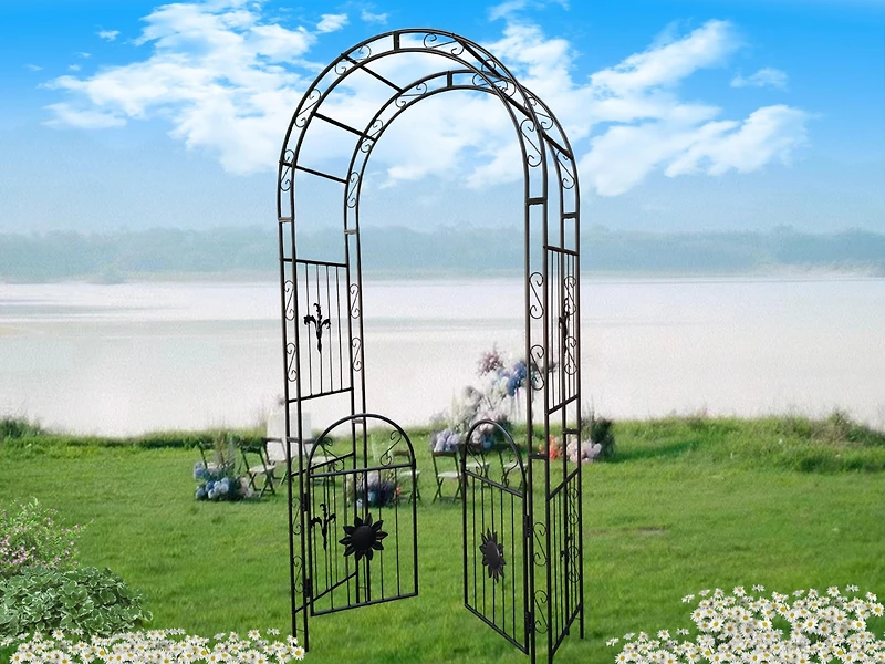 Metal Garden Arch for Support and Events