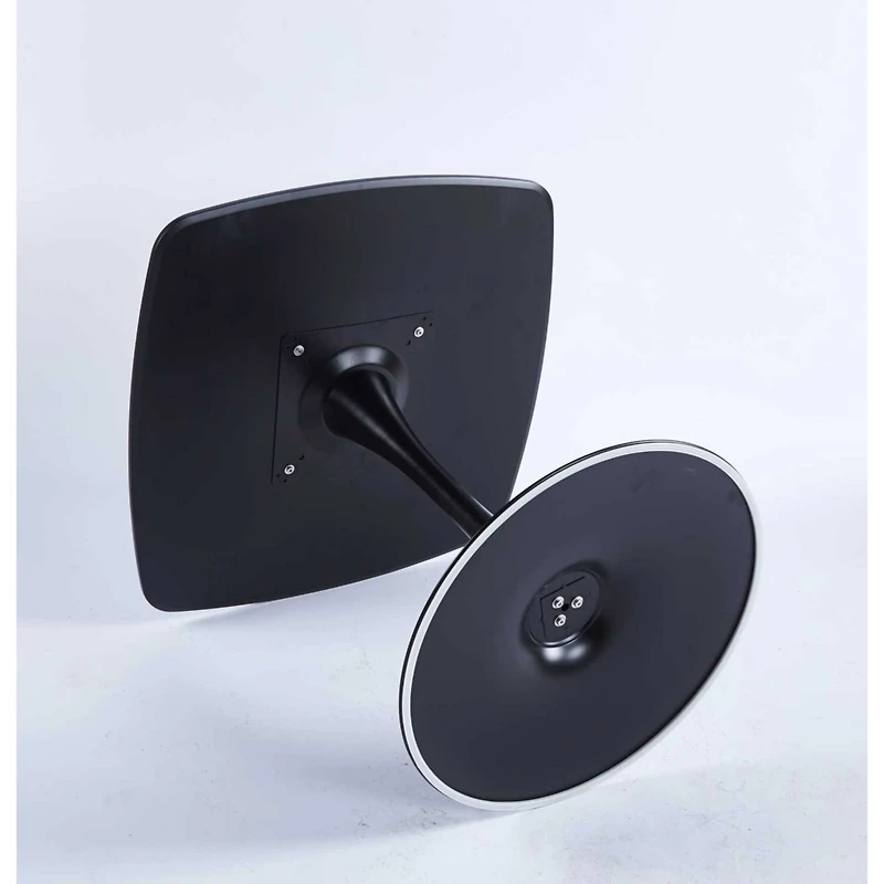 Streamdale Furniture Special Dining Table, Mdf Dining Table, Kitchen Table, Black, Executive Desk