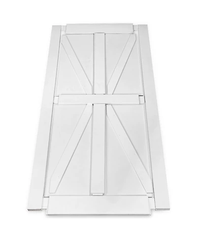 Simplie Fun 84" Barn Door Slab, Unfinished Wood, Pre-Drilled