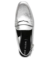 Anne Klein Women's Birdie Slingback Mule Penny Loafers